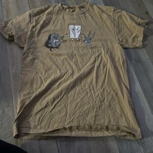 Men's Tan Graphic Tee